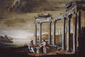 Christus und die Frau von Samaria